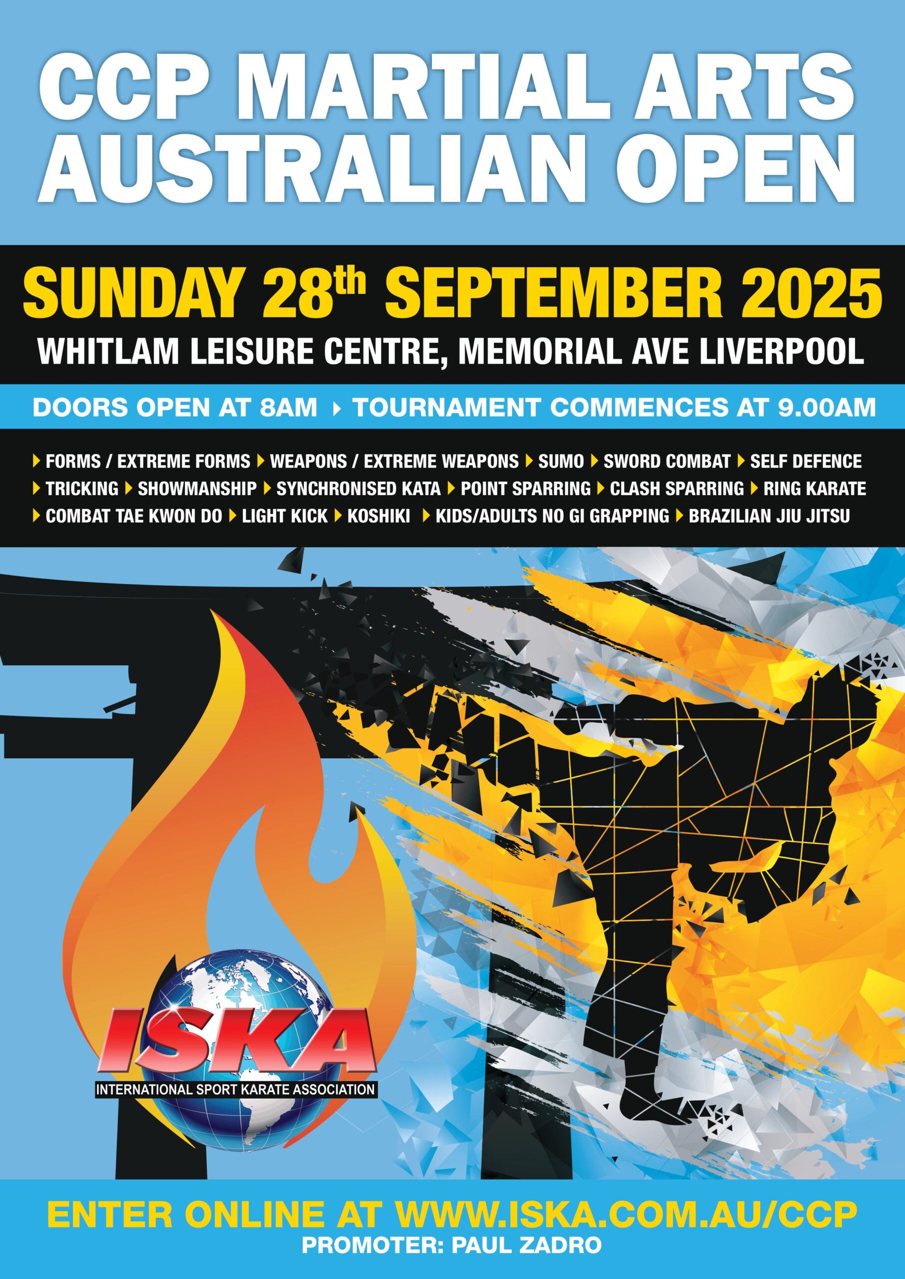 CCP Australian Open flyer 091224